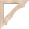 Ekena Millwork Balboa Traditional Smooth Bracket w/ Offset Brace, Douglas Fir, 7 1/2"W x 46"D x 46"H BKT0806X46X46BOA01SDF - alternate 4